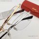 Faux Cartier Santos de Eyeglasses ct0348o Gold Half frame (5)_th.jpg